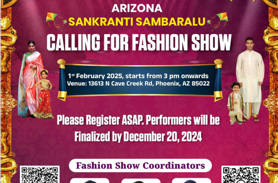 Sankranti Sambaralu Calling For Fashion Show